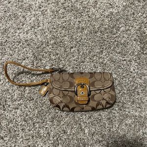 Coach wristlet